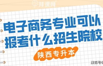 电子商务专业的招生广告