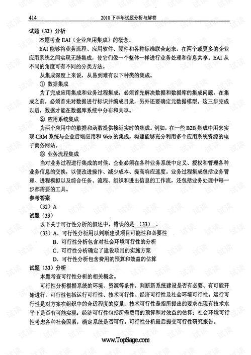 电子商务专业考研真题