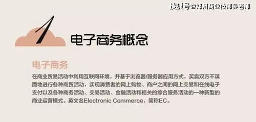 电子商务专业知识模块