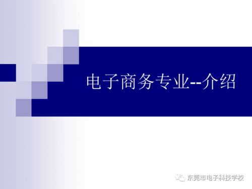 计算机专业报电子商务